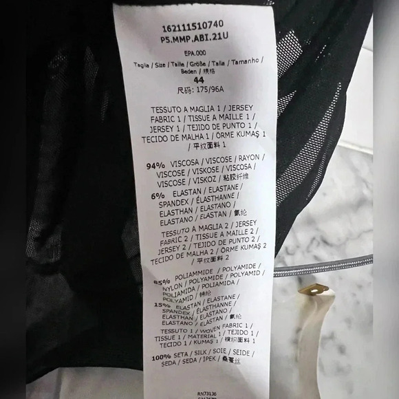 Max Mara Womens Salima Knitted
Dress Rayon Stretch Silk Size US 12 LIKE NEW - Picture 3 of 4